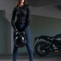 Дамски мото дънки PANDO MOTO KUSARI COR 02 - Skinny-Fit Cordura® - LONG
