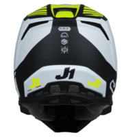 Mотокрос каска Just1 J-22 F Dynamo Fluo Yellow/White/Black