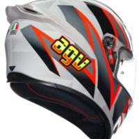Каска AGV K1 S E2206 - BLIPPER GREY/RED