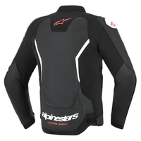 Кожено яке ALPINESTARS GP FORCE V2 BK/WHT