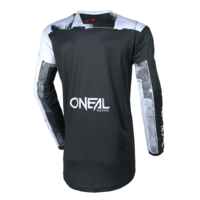 Мотокрос блуза O`NEAL ELEMENT ROLLER BLACK/WHITE V.26