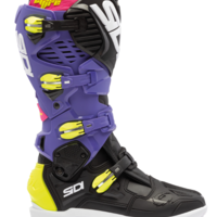 Мотокрос ботуши SIDI CROSSFIRE 3 SRS BLACK VIOLET/FLUO