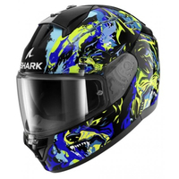 Каска SHARK RIDILL 2 RAGING BEAST Black Blue Green
