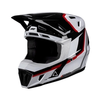 Мотокрос каска LEATT Kit Moto 7.5 White/Red V26