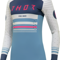 Дамско мотокрос джърси THOR PRIME BLAZE LIGHT BLUE
