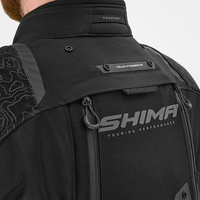 Текстилно мото яке SHIMA TRACKER BLACK