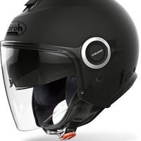 Каска за скутер AIROH HELIOS BLACK MATT