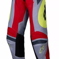 Детски мотокрос брич Alpinestars YTH RACER MELT RED/GRAY