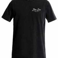 Мото тениска JOHN DOE JD LETTERING BK