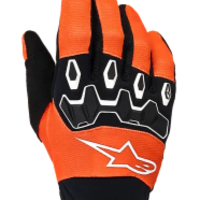 Детски мотокрос ръкавици ALPINESTARS FULL BORE V2 ORANGE/WHITE/BLACK
