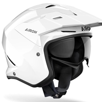 Kаска за скутер AIROH Kombakt WHITE Gloss