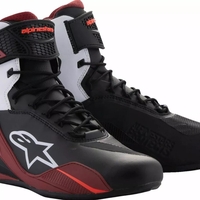Мото боти ALPINESTARS FASTER-4 BK/WH/DK RD