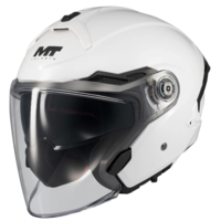 Скутер каска MT COSMO SV PURE A0 WHITE GLOSS