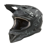Каска O'NEAL 1SERIES SPLASH BLACK/GRAY V.26