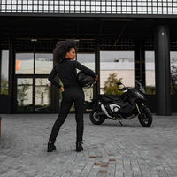 Дамски мото дънки SECA ANGEL BLACK