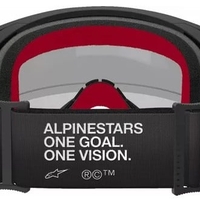 Мотокрос очила ALPINESTARS SUPERTECH CORP BLK/GRY CLEAR ROLL-OFF
