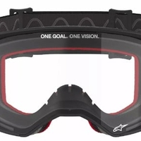 Мотокрос очила ALPINESTARS SUPERTECH CORP BLACK/RED CLEAR