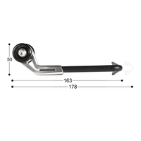 Предпазител лост BARRACUDA LEVER PRO-TECT B-LUX SILVER