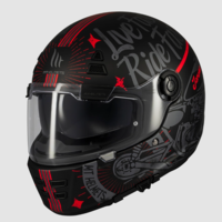 Каска MT JARAMA SV ART E5 MATT