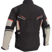 Текстилно мото яке Lindstrands Sylarna Black/Light Grey