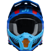 Mотокрос каска Just1 J-22 F Falcon Orange/Blue