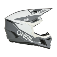 Мотокрос каска O'NEAL 3SERIES SOLID WHITE/BLACK V.26