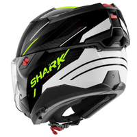 Модуларна каска SHARK OXO RYDGER Black White Yellow