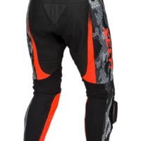 Кожен панталон за мотор SECA SRS II FLUO RED/CAMO