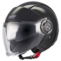 КАСКА ЗА СКУТЕР MT VIALE SV S PURE A1 BLACK GLOSS