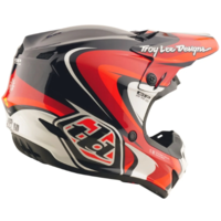 Детска мотокрос каска TROY LEE DESIGNS GP Pro Crossover Helmet - Black/Red