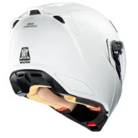 Отваряема каска ICON Threshold™ Solid Modular WHITE GLOSS