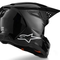 Мотокрос каска ALPINESTARS SM3 BLACK-GLOSS