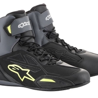 МОТО БОТИ ALPINESTARS FASTER-3 DRYSTAR BLACK/GRAY/YELLOW FLUO