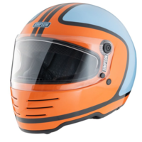 Каска SIMPSON M62 Hondo Orange/Blue