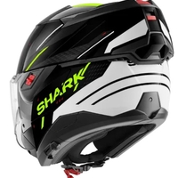 Модуларна каска SHARK OXO RYDGER Black White Yellow