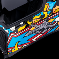 Каска ICON AIRFLITE ™ Flyboy BL