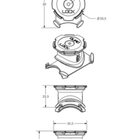 Система за монтаж QUAD LOCK Bike Handlebar/Stem Mount
