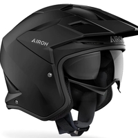 Kаска за скутер AIROH Kombakt BLACK MATT