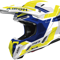 Мотокрос каска AIROH TWIST 3 DYNASTY BLUE/YELLOW GLOSS