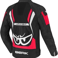 Лятно Текстилно яке Berik Imola Black/White/Red