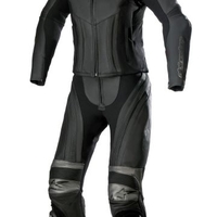 Дамски кожен екип ALPINESTARS STELLA GP PLUS BLACK/GRAY