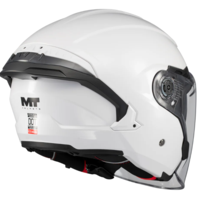 Скутер каска MT COSMO SV PURE A0 WHITE GLOSS