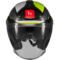 Скутер каска MT COSMO SV SILENCE B3 YELLOW GLOSS