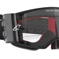 Мотокрос очила ALPINESTARS SUPERTECH CORP BLK/GRY CLEAR ROLL-OFF