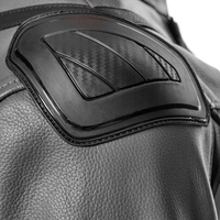 Кожено мото яке ADRENALINE SYMETRIC BLACK