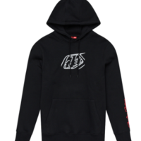 Детски суитшърт TROY LEE DESIGNS Badge - Black