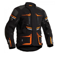 Текстилно мото яке Lindstrands Sunne Black/Orange