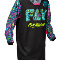 Детска мотокрос блуза FLY RACING Kinetic Mutant Youth - Black/Multi