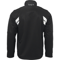 Ендуро яке THOR WARM UP JACKET BLACK/WHITE