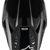 Мотокрос каска ALPINESTARS SM3 BLACK-GLOSS
